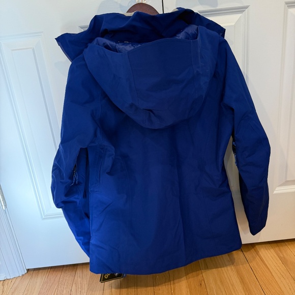 BNWT Women's Patagonia Insulated Powder Bowl Ski Jacket Size Small Cobalt Blue - Picture 8 of 8